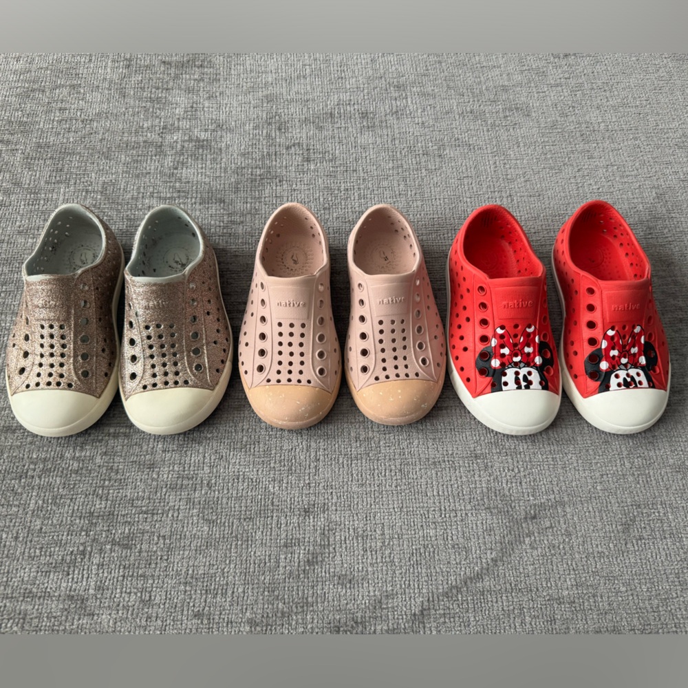 Native Shoes EUC! 3 Pairs, all Size 7
